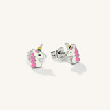 Kids Unicorn Stud Hypoallergenic Earrings