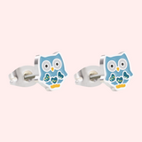 Owl Stud Hypoallergenic Earrings