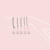 Paperclip Chain Hypoallergenic Bracelet