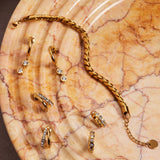 Chunky Twisted Link Bracelet