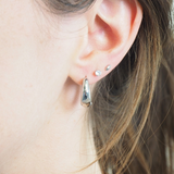 Curved Hoop Earrings