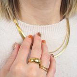 Double Band Hypoallergenic Ring