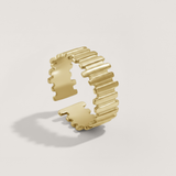 Adjustable Textured Ring