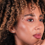 Curved Pearl Ear Climber Earrings