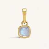 Cushion Birthstone Charm