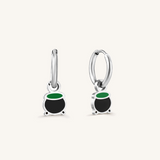Witch's Potion Hoop Earrings