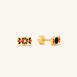 Trick or Treat Sweet Flat Back Earrings