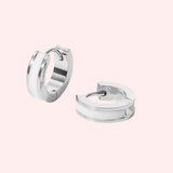 Coloured Enamel Hypoallergenic Huggie