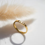 Textured Heart Hypoallergenic Ring