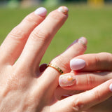 Textured Heart Hypoallergenic Ring