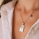 Scorpio Zodiac Tarot Card Necklace