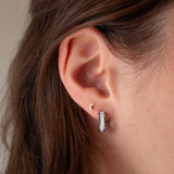 Coloured Enamel Hypoallergenic Huggie