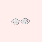 Kids Smiley Cloud Stud Hypoallergenic Earrings