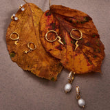 Lightning Bolt Huggie Hypoallergenic Earrings