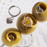 Mini Love Heart Hypoallergenic Earrings
