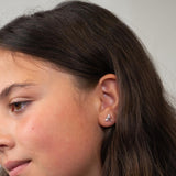 Dainty Dragon Fly Flat Back Earrings