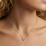 Pavé Heart Necklace