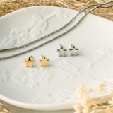 Rounded Star Hypoallergenic Earrings