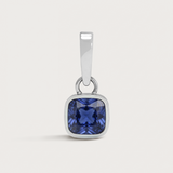 Cushion Birthstone Charm