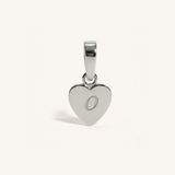 Heart Initial Charm