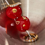 Shell Hypoallergenic Flat Back Stud Earring