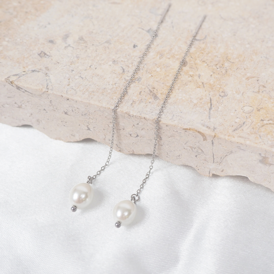 Hypoallergenic threader earrings discount