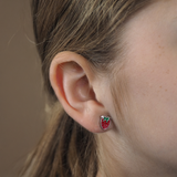 Strawberry Hypoallergenic Stud Earrings