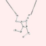 Virgo Zodiac Constellation Hypoallergenic Necklace