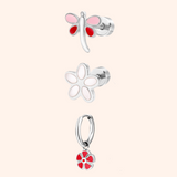 Garden Party Earring Set of 3