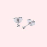Mini CZ Stud Hypoallergenic Earrings