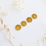 A-Z Initial Necklace Gold