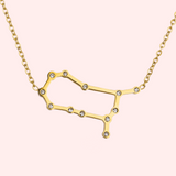 Zodiac Constellation Hypoallergenic Necklace