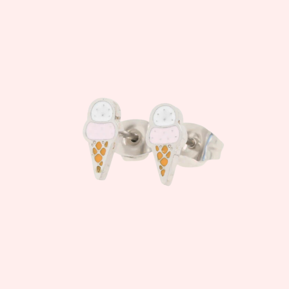 Ice cream stud on sale earrings