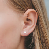 Mini Round Hypoallergenic Earrings