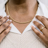 Rope Chain Hypoallergenic Necklace