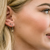 Mini Daisy Stud Hypoallergenic Earrings