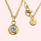 Birthstone Hypoallergenic Necklace