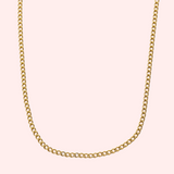 A-Z Initial Necklace Gold