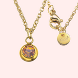 Birthstone Hypoallergenic Necklace