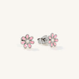 Colourful Flower Hypoallergenic Earrings