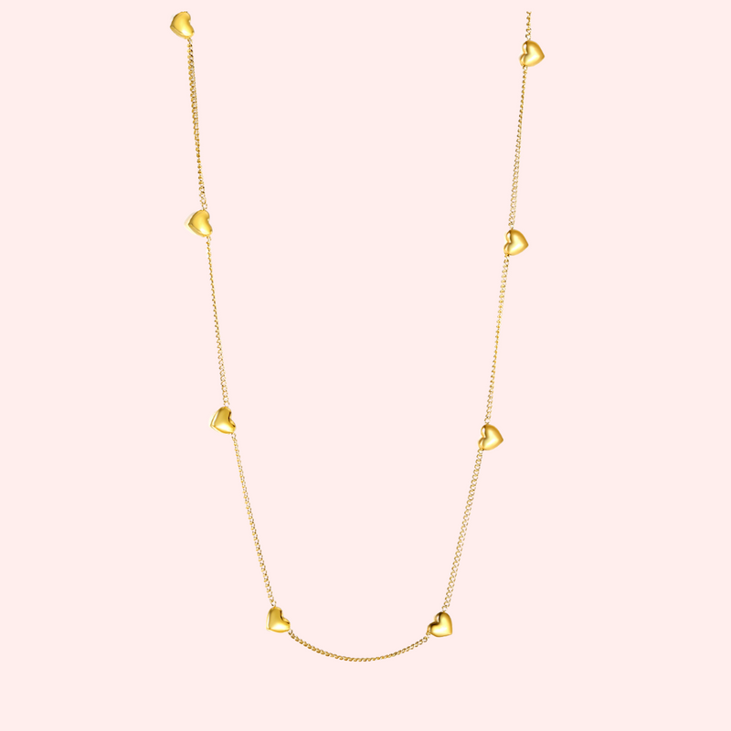 Dainty Heart Hypoallergenic Necklace