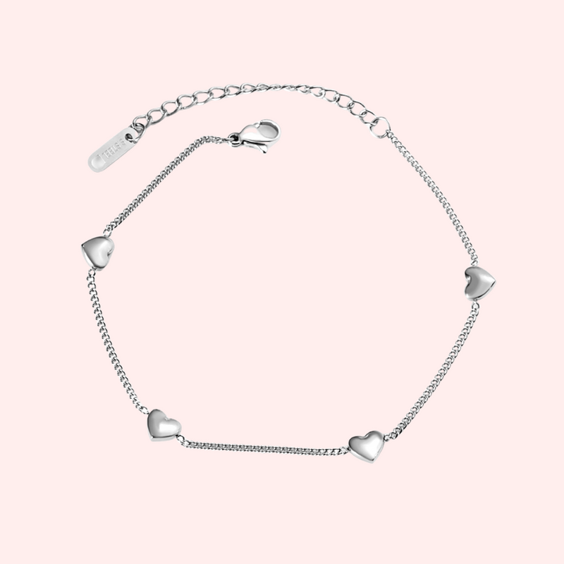 Delicate Heart Hypoallergenic Bracelet