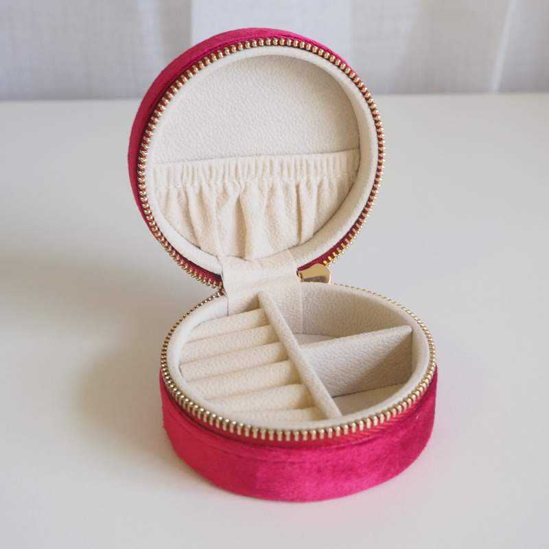 Limited Edition Luxe Jewellery Case - Small Round