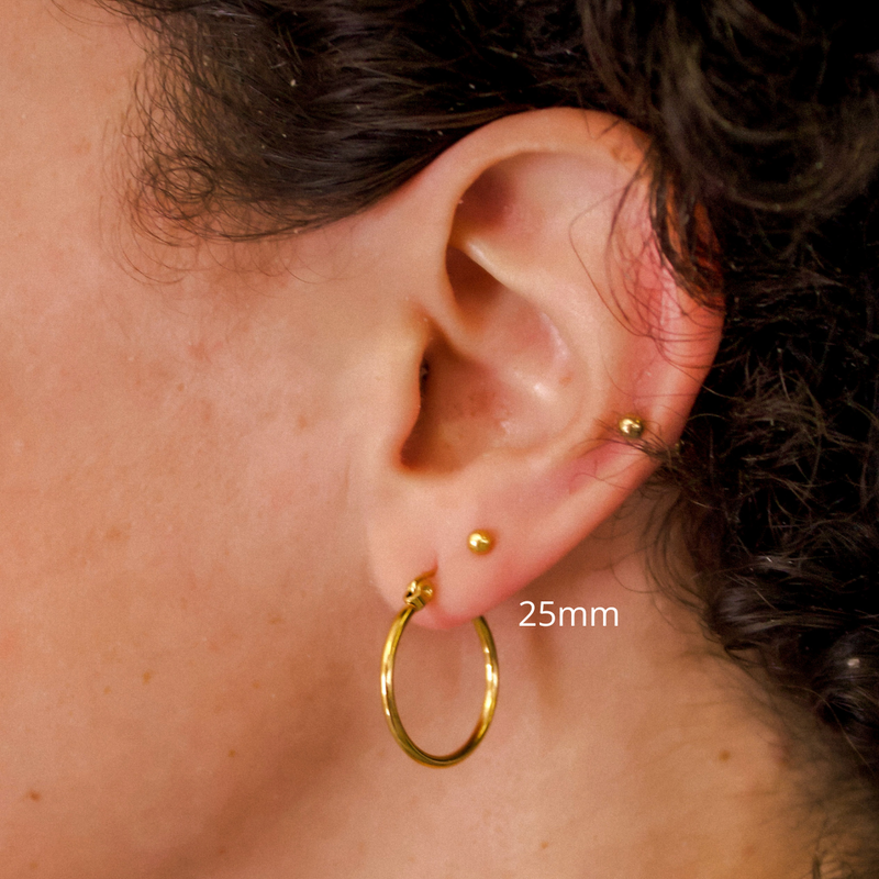 Everyday Hoop Hypoallergenic Earrings