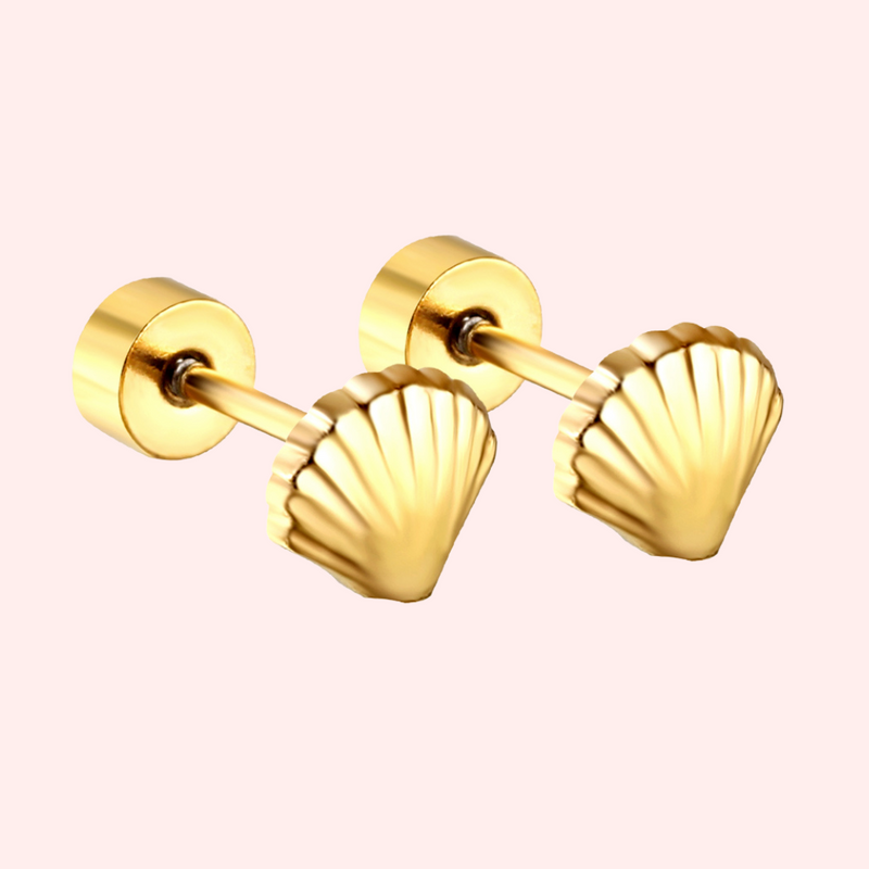 Earring Backs Comfortable Stud Earrings To Sleep In Shell