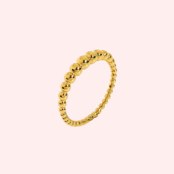 Beaded Hypoallergenic Ring