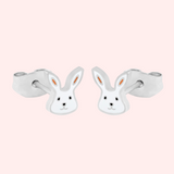 Bunny Face Hypoallergenic Earrings