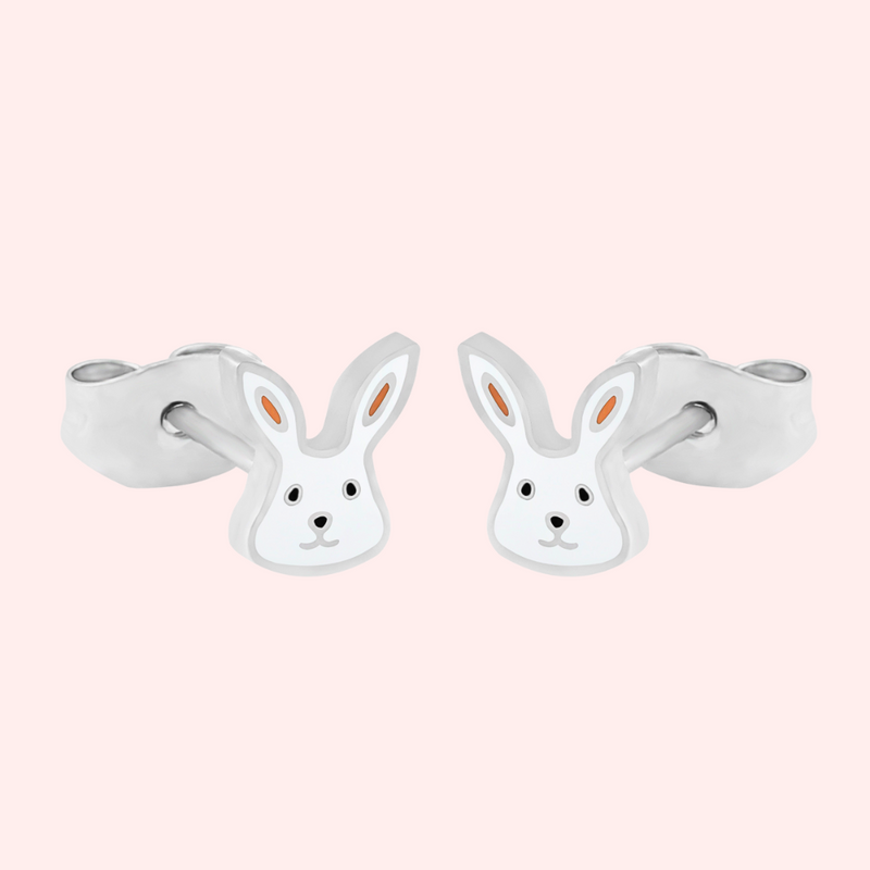 Bunny Face Hypoallergenic Earrings