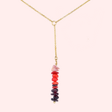 Root Chakra Power Stone Necklace
