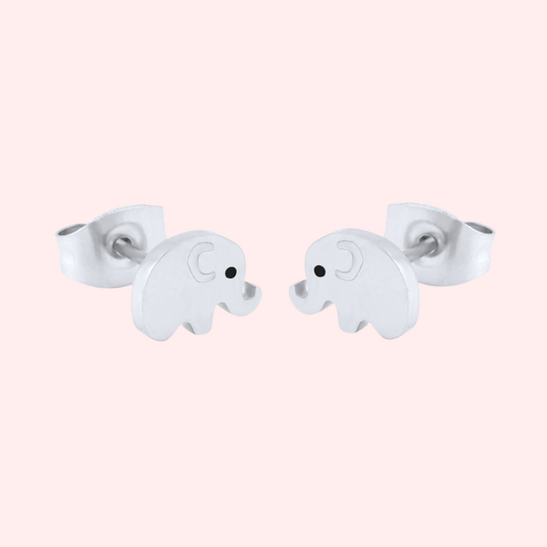 Baby Elephant Hypoallergenic Earrings